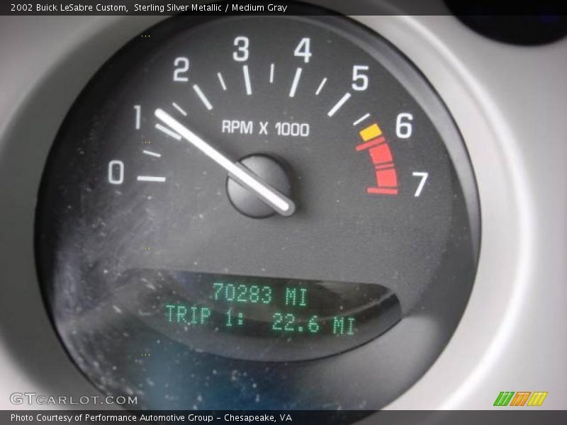 Sterling Silver Metallic / Medium Gray 2002 Buick LeSabre Custom