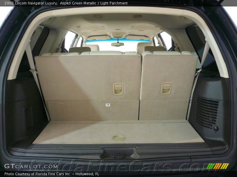Aspen Green Metallic / Light Parchment 2003 Lincoln Navigator Luxury
