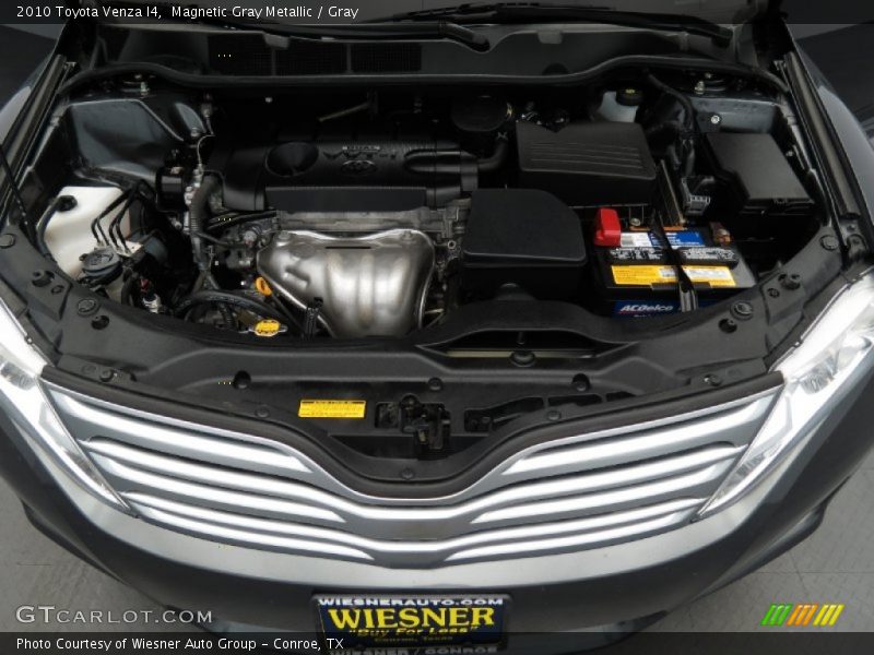 Magnetic Gray Metallic / Gray 2010 Toyota Venza I4