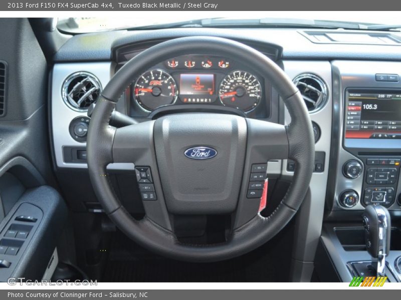  2013 F150 FX4 SuperCab 4x4 Steering Wheel