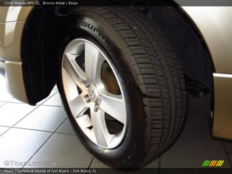Bronze Metal / Beige 2006 Mazda MPV ES