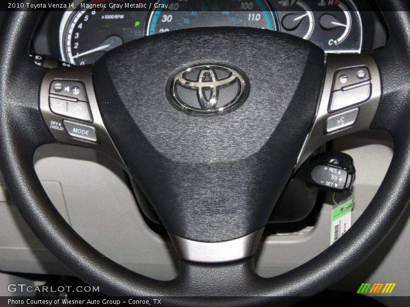 Magnetic Gray Metallic / Gray 2010 Toyota Venza I4