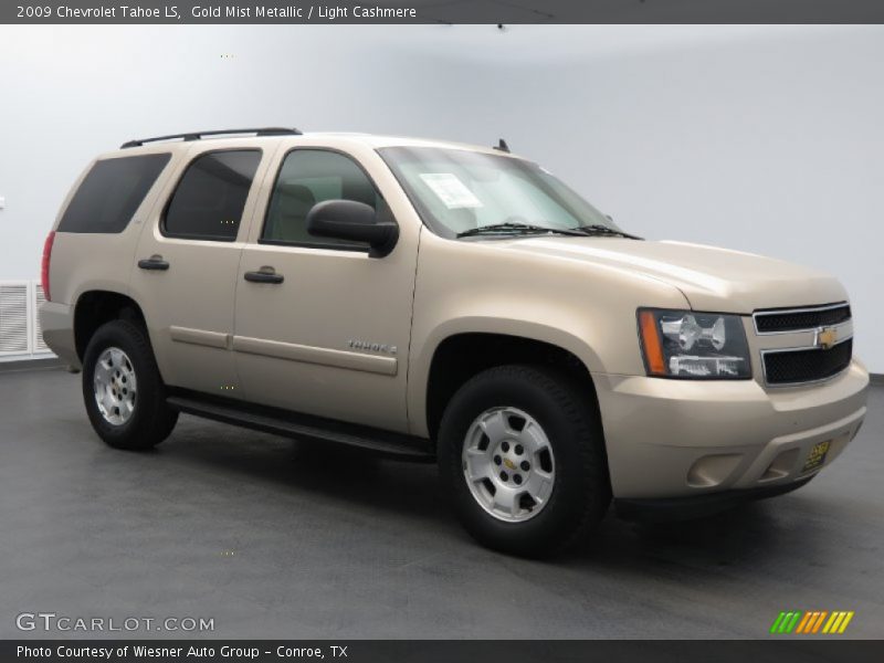 Gold Mist Metallic / Light Cashmere 2009 Chevrolet Tahoe LS