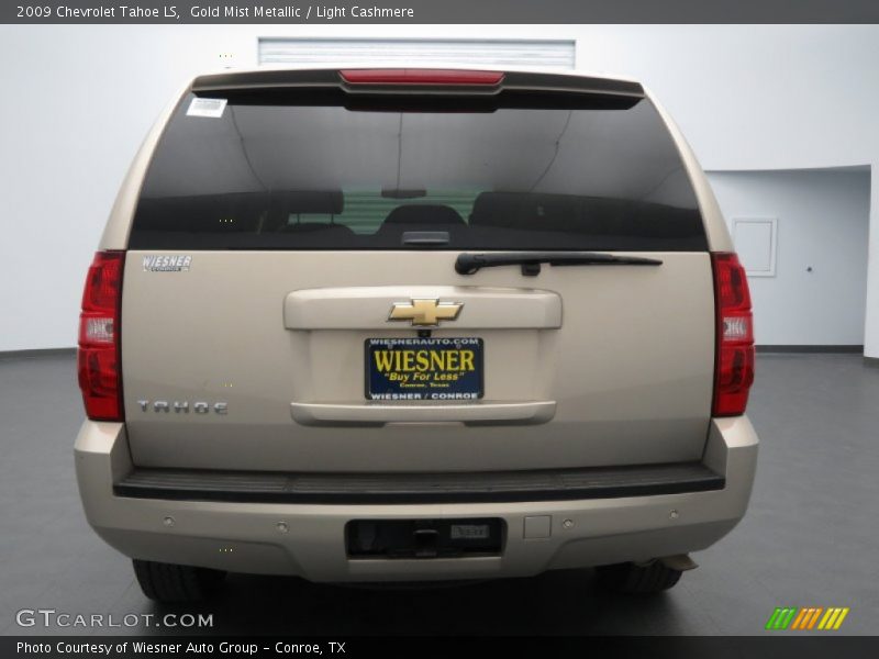 Gold Mist Metallic / Light Cashmere 2009 Chevrolet Tahoe LS