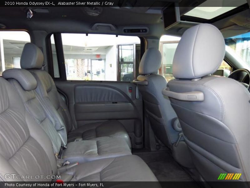Alabaster Silver Metallic / Gray 2010 Honda Odyssey EX-L