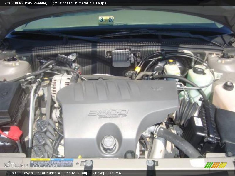 Light Bronzemist Metallic / Taupe 2003 Buick Park Avenue