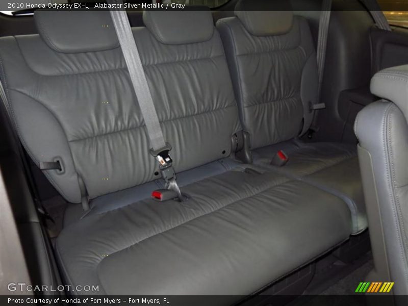 Alabaster Silver Metallic / Gray 2010 Honda Odyssey EX-L