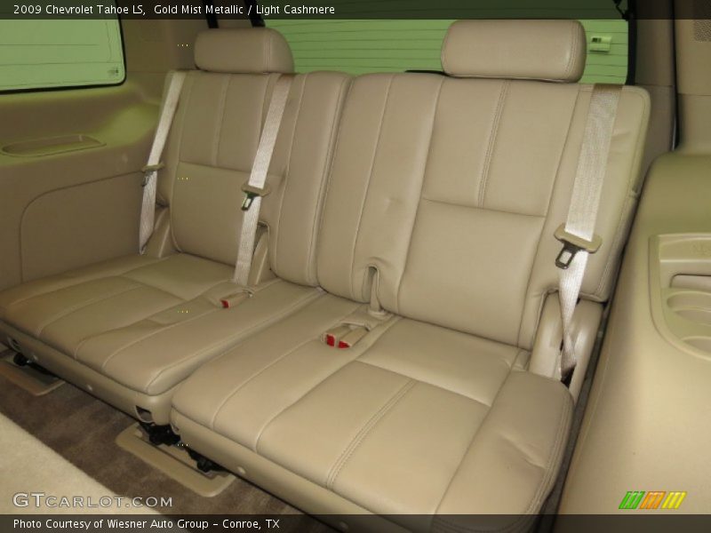 Rear Seat of 2009 Tahoe LS