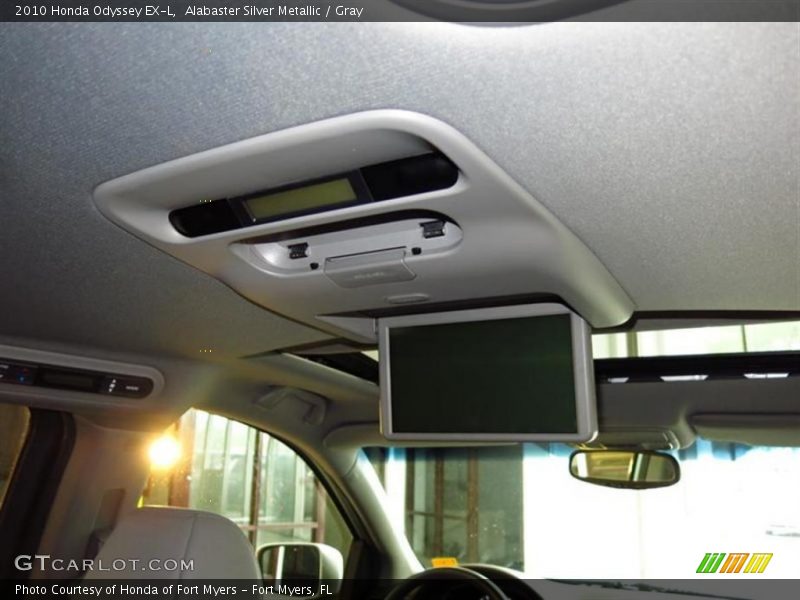 Alabaster Silver Metallic / Gray 2010 Honda Odyssey EX-L