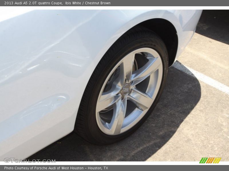 Ibis White / Chestnut Brown 2013 Audi A5 2.0T quattro Coupe