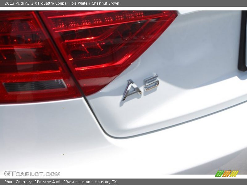 Ibis White / Chestnut Brown 2013 Audi A5 2.0T quattro Coupe