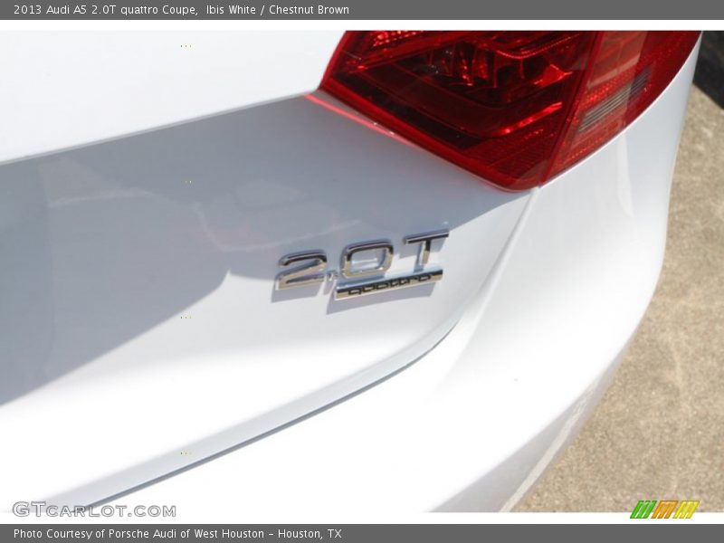 Ibis White / Chestnut Brown 2013 Audi A5 2.0T quattro Coupe