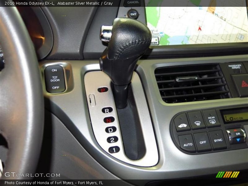 Alabaster Silver Metallic / Gray 2010 Honda Odyssey EX-L