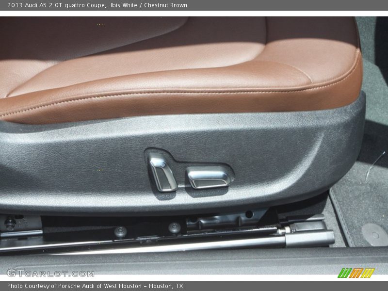 Ibis White / Chestnut Brown 2013 Audi A5 2.0T quattro Coupe