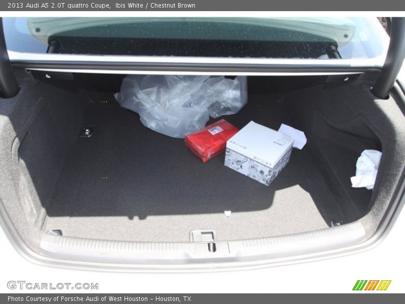 Ibis White / Chestnut Brown 2013 Audi A5 2.0T quattro Coupe
