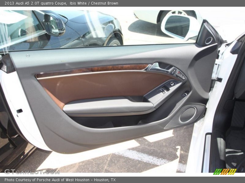 Ibis White / Chestnut Brown 2013 Audi A5 2.0T quattro Coupe