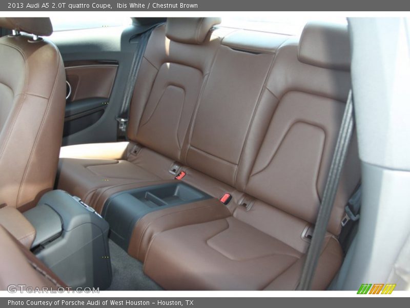 Ibis White / Chestnut Brown 2013 Audi A5 2.0T quattro Coupe