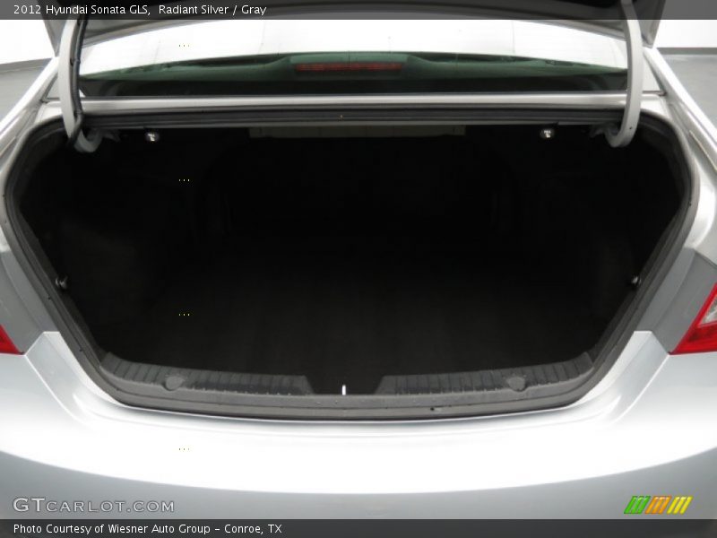 Radiant Silver / Gray 2012 Hyundai Sonata GLS