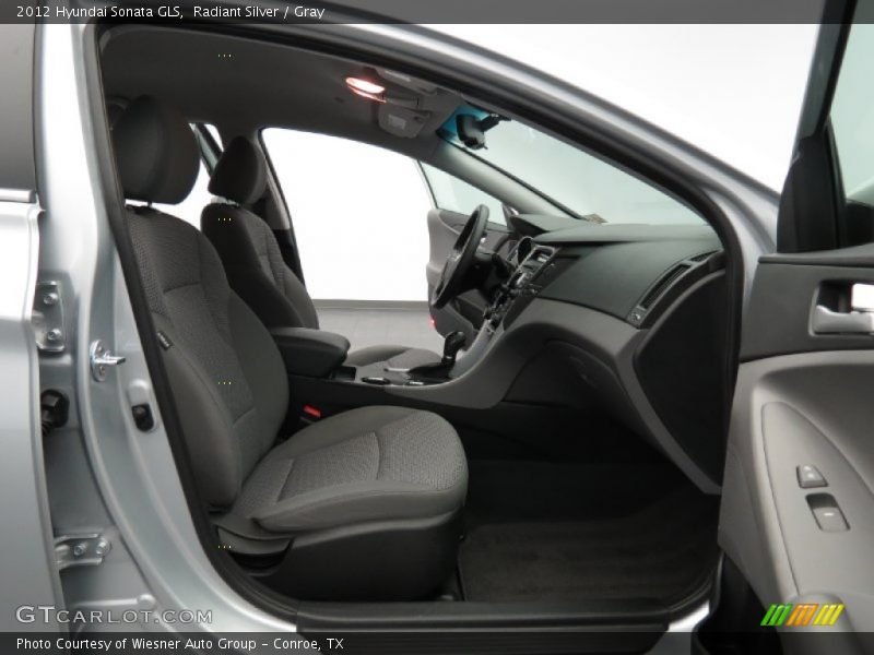 Radiant Silver / Gray 2012 Hyundai Sonata GLS