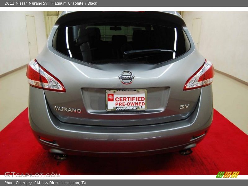 Platinum Graphite / Black 2012 Nissan Murano SV