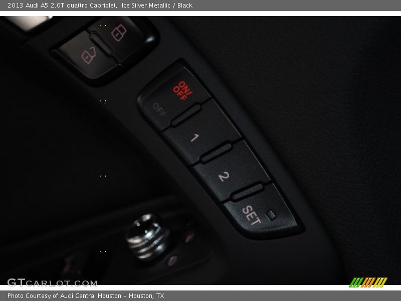 Ice Silver Metallic / Black 2013 Audi A5 2.0T quattro Cabriolet