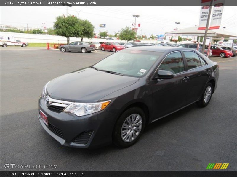 Magnetic Gray Metallic / Ash 2012 Toyota Camry LE