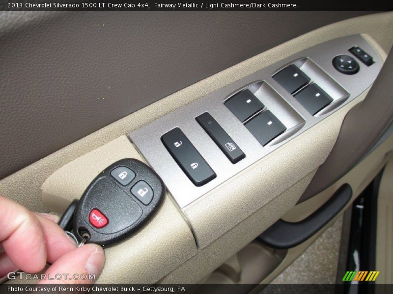 Fairway Metallic / Light Cashmere/Dark Cashmere 2013 Chevrolet Silverado 1500 LT Crew Cab 4x4