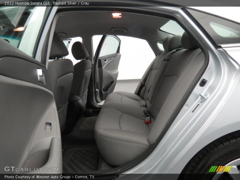 Radiant Silver / Gray 2012 Hyundai Sonata GLS