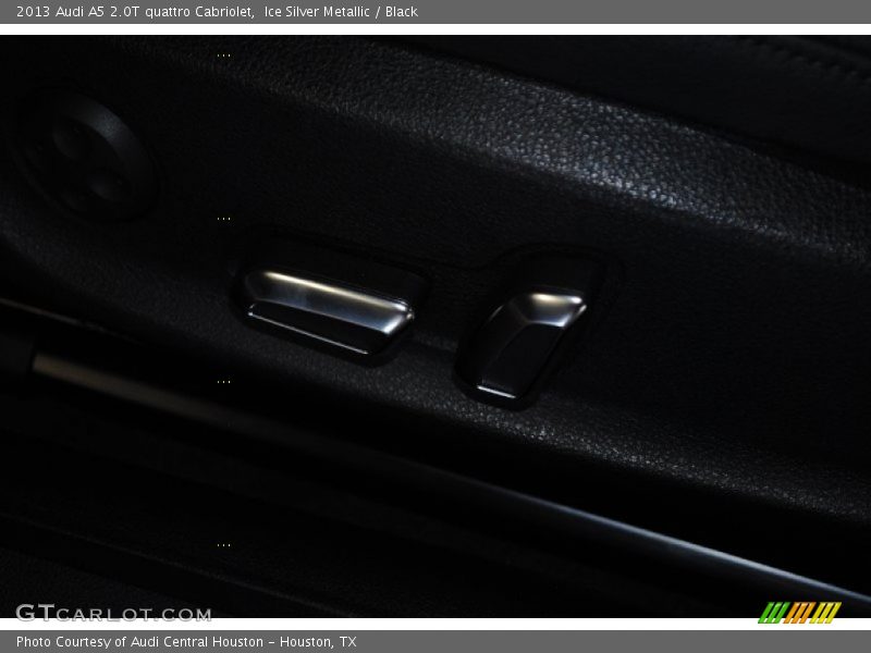 Ice Silver Metallic / Black 2013 Audi A5 2.0T quattro Cabriolet