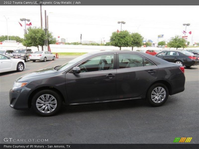 Magnetic Gray Metallic / Ash 2012 Toyota Camry LE