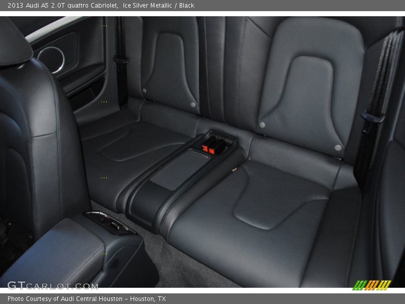 Ice Silver Metallic / Black 2013 Audi A5 2.0T quattro Cabriolet