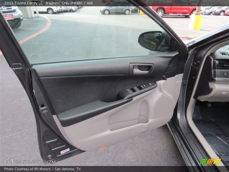 Magnetic Gray Metallic / Ash 2012 Toyota Camry LE