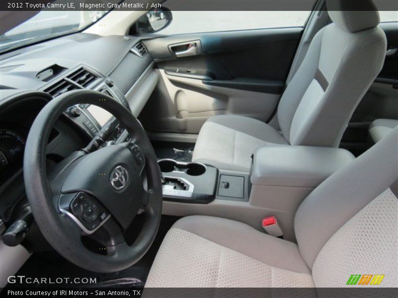 Magnetic Gray Metallic / Ash 2012 Toyota Camry LE