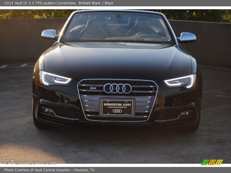 Brilliant Black / Black 2013 Audi S5 3.0 TFSI quattro Convertible