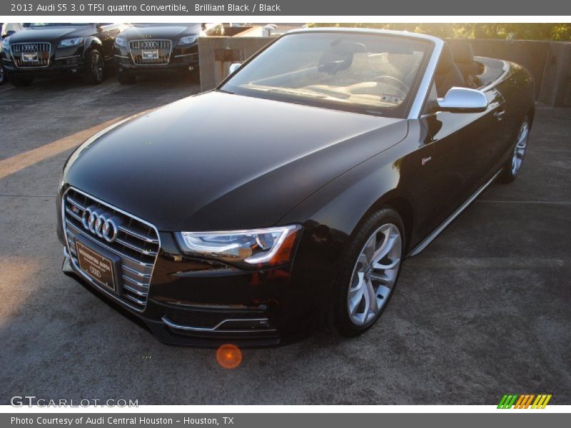 Brilliant Black / Black 2013 Audi S5 3.0 TFSI quattro Convertible