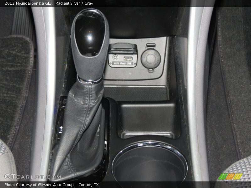 Radiant Silver / Gray 2012 Hyundai Sonata GLS
