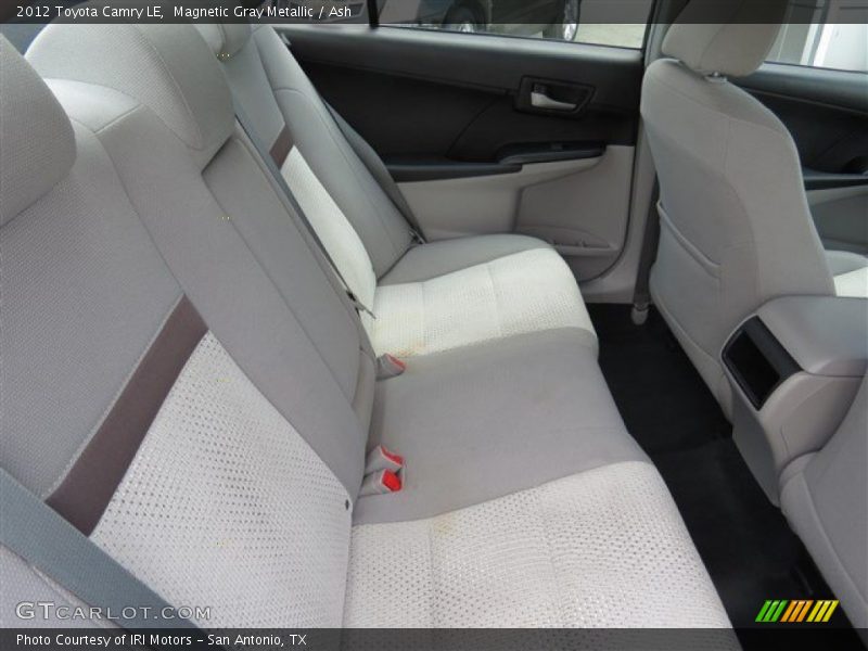 Magnetic Gray Metallic / Ash 2012 Toyota Camry LE
