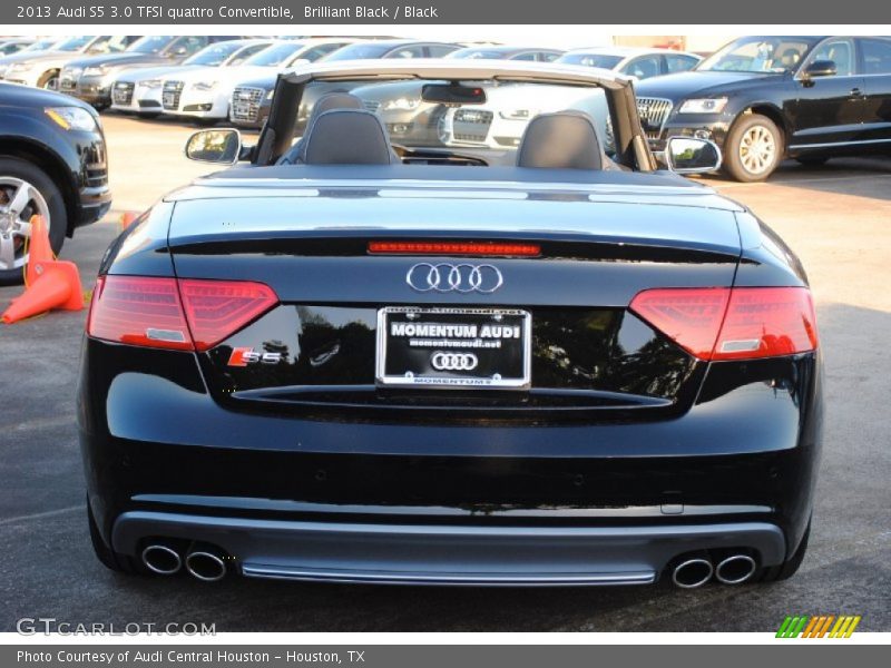 Brilliant Black / Black 2013 Audi S5 3.0 TFSI quattro Convertible