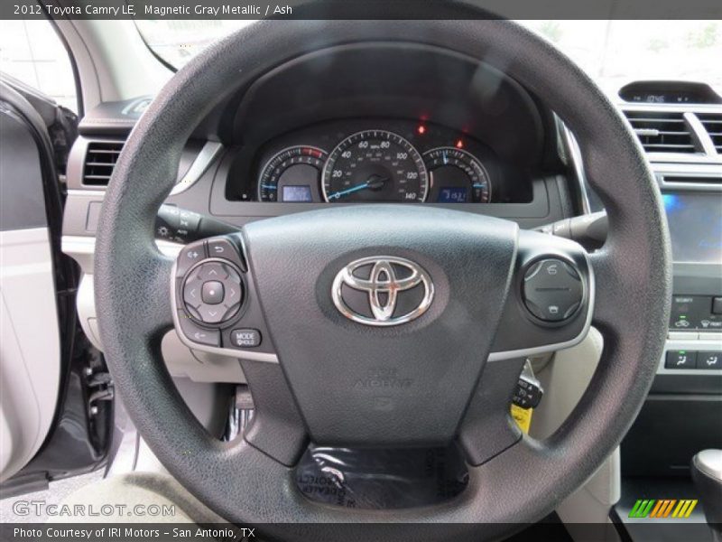 Magnetic Gray Metallic / Ash 2012 Toyota Camry LE