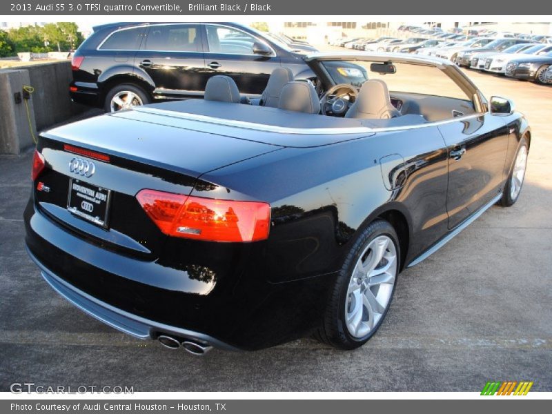 Brilliant Black / Black 2013 Audi S5 3.0 TFSI quattro Convertible
