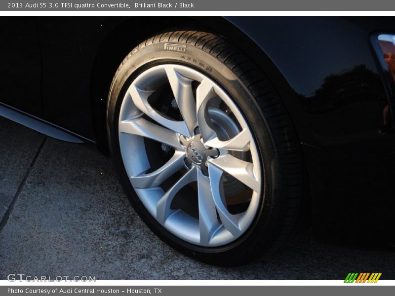 Brilliant Black / Black 2013 Audi S5 3.0 TFSI quattro Convertible