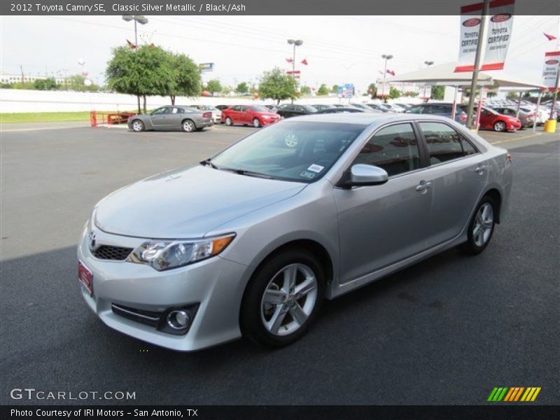 Classic Silver Metallic / Black/Ash 2012 Toyota Camry SE