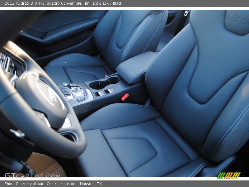 Brilliant Black / Black 2013 Audi S5 3.0 TFSI quattro Convertible
