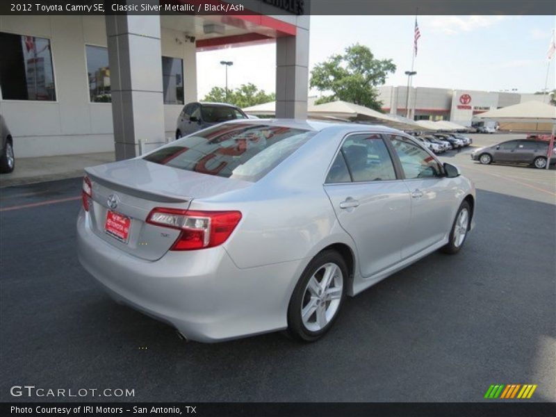 Classic Silver Metallic / Black/Ash 2012 Toyota Camry SE