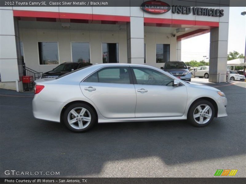 Classic Silver Metallic / Black/Ash 2012 Toyota Camry SE