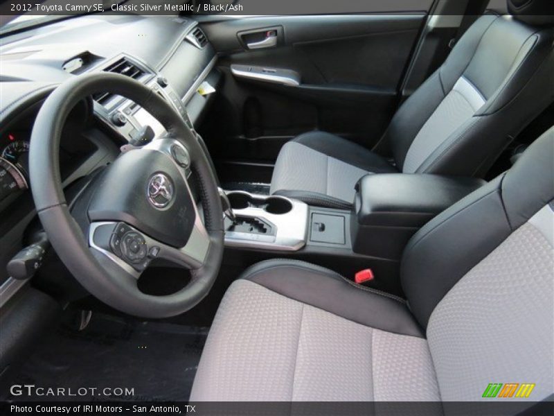 Classic Silver Metallic / Black/Ash 2012 Toyota Camry SE