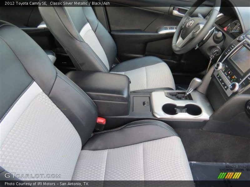 Classic Silver Metallic / Black/Ash 2012 Toyota Camry SE