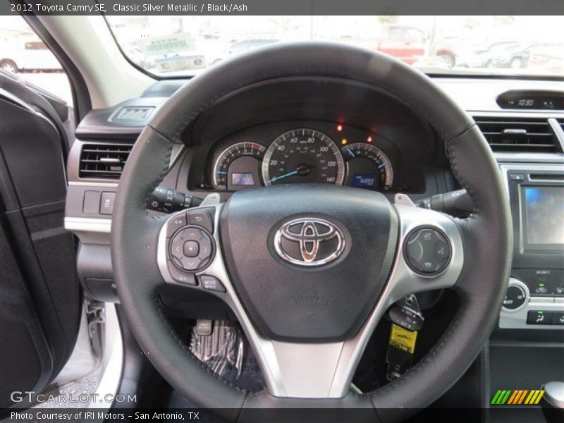 Classic Silver Metallic / Black/Ash 2012 Toyota Camry SE