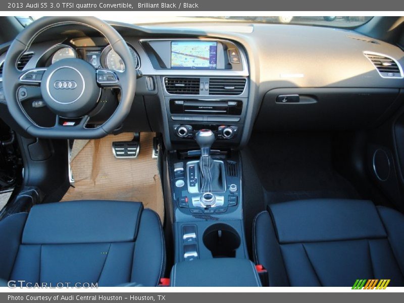 Brilliant Black / Black 2013 Audi S5 3.0 TFSI quattro Convertible