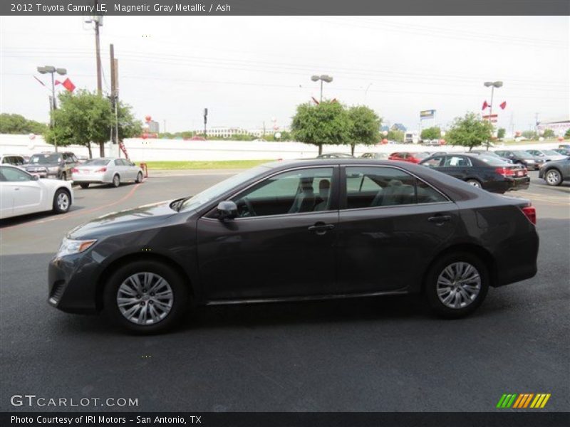 Magnetic Gray Metallic / Ash 2012 Toyota Camry LE